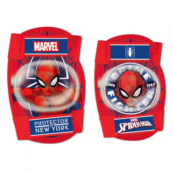 Marvel Spider-Man Protection Set 4-piece Junior Red Size S