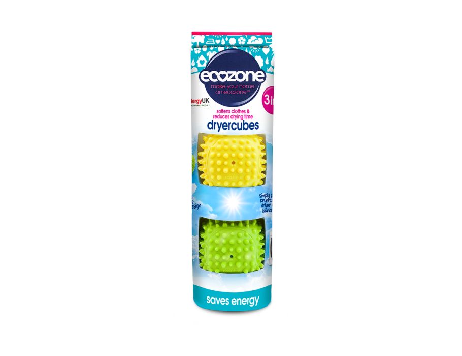 Ecozone Drycubes var tørre kugler