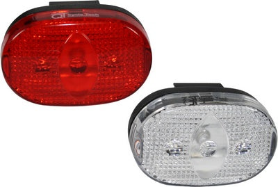 QT Cycle Tech Lighting Set Removable 3 LED Blister 0100803