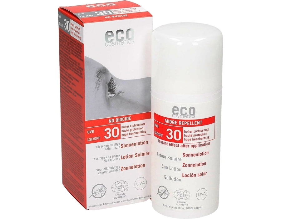 Eko kozmetika losjon za zaščito pred soncem proti-mug SPF 30