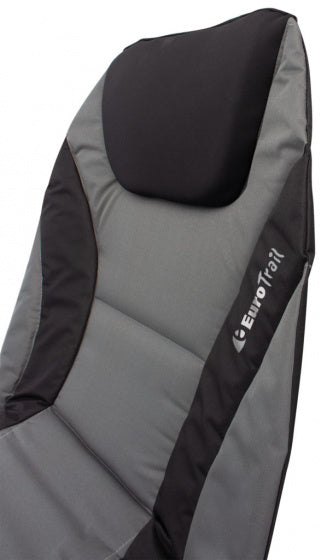 Eurotrail lounger 200 x 75 cm Polyester Anthracite Black