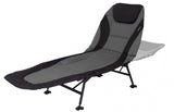 Eurotrail lounger 200 x 75 cm Polyester Anthracite Black