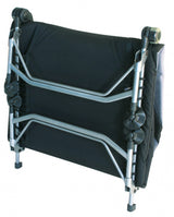 Eurotrail lounger 200 x 75 cm Polyester Anthracite Black