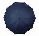 Falcone Golfparaplu Apertura a prueba de viento 130 cm de azul oscuro