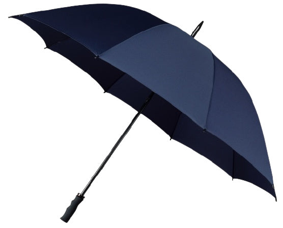 Falcone Golfparaplu Apertura a prueba de viento 130 cm de azul oscuro