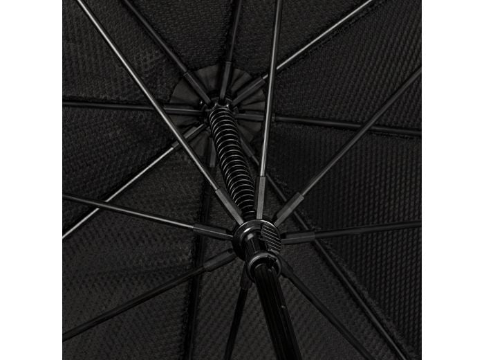Falcone Stormparaplu XXL con apertura a mano Ø 140 cm negro