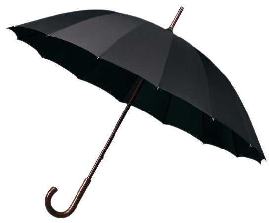 Falcone paraply 103 cm polyester sort