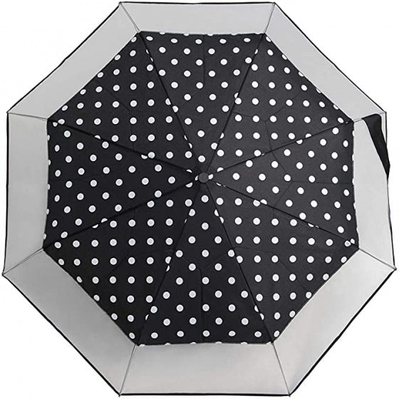 Falconetti ombrello 24 x 90 cm Polyester Nero trasparente