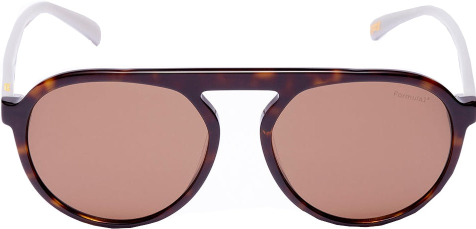 Formel Sonnenbrille Unisex Pilotkatze.4 Dunkelbraun