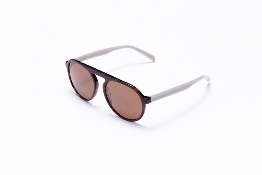 Formel Sonnenbrille Unisex Pilotkatze.4 Dunkelbraun