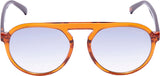 Formel solbriller unisex pilotkat.4 Orange lysegrå