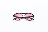 Formule sluneční brýle Unisex Pilot Cat.4 Black Light Pink