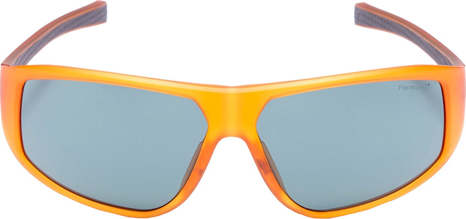 Formel solglasögon unisex rektangulär katt.4 orange grå