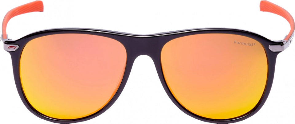Sluneční brýle vzorce unisex kolem kočky.4 Černá oranžová