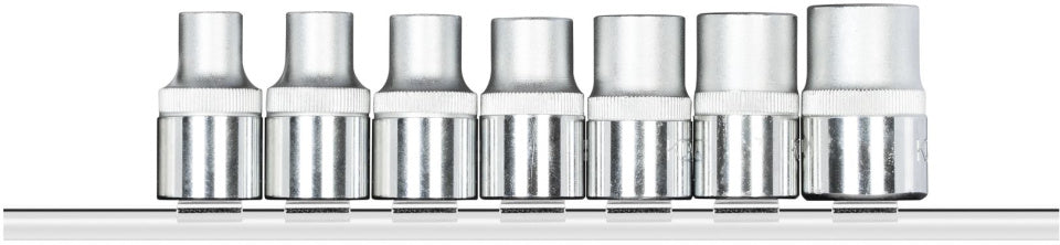 Ensemble Gedore Red Dops 1 2 pouces TX sur le rail Silver 7 pièces