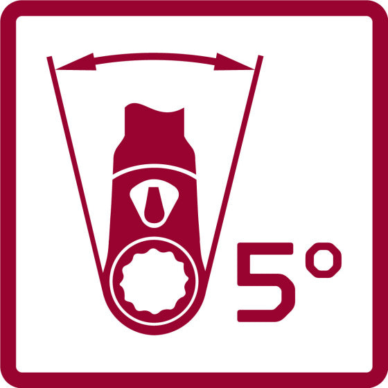 Set di dops rosso gedore 1 4 pollici SW 413 mm in argento a 32 pezzi