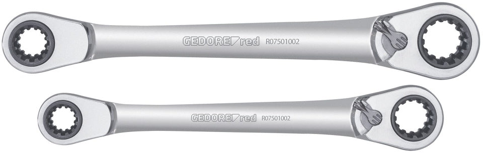Gedore red Ring ratchet combination wrench set 63 options 2-piece