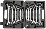 Tipke Gedore Red Ringratel-Steek Set SW 8-19 mm 16-delni