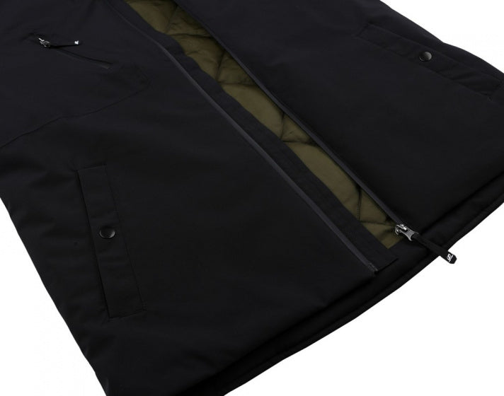 Hannah Outdoorjas Derk maschile in poliestere antracite XXL