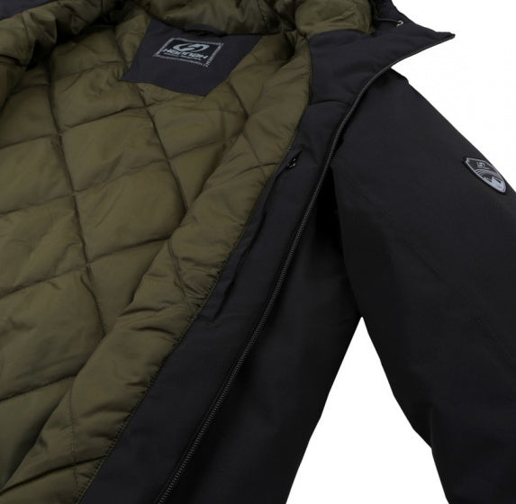 Hannah Outdoorjas Derk maschile in poliestere antracite XXL