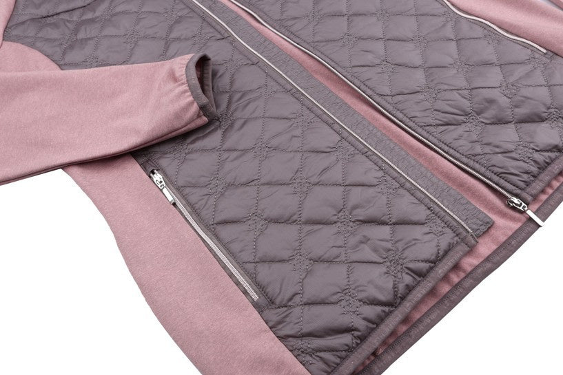 Hannah Outdoorvest Elsa Ladies Polyester Pink Grey Size 40