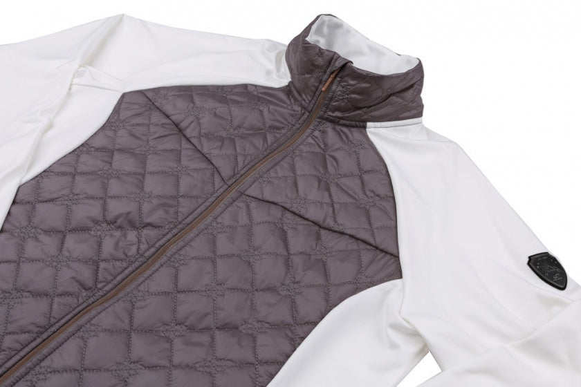 Hannah Outdoorvest Elsa Ladies Polyester White Gray Size 40