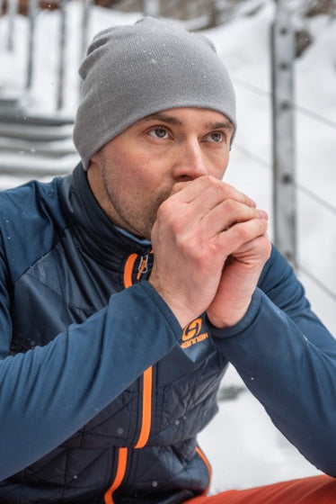 Hannah outdoorvest enryx maschile poliestere blu scuro 3xl