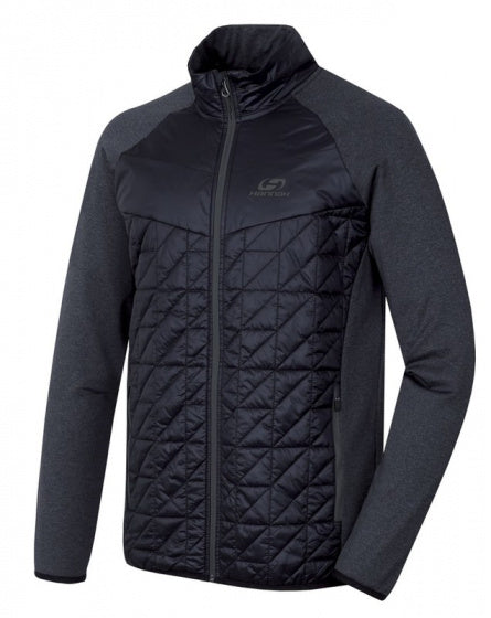 Hannah Outdoorvest Enryx maschile in poliestere grigio scuro XL