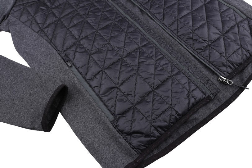 Hannah Outdoorvest Enryx maschile in poliestere grigio scuro XL