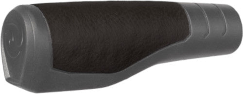 Herrmans Primo handles elastomer, 130mm, black gray