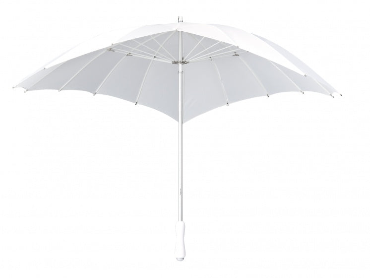 Cœur parapluie de Falcone - Polyester à 110 cm blanc