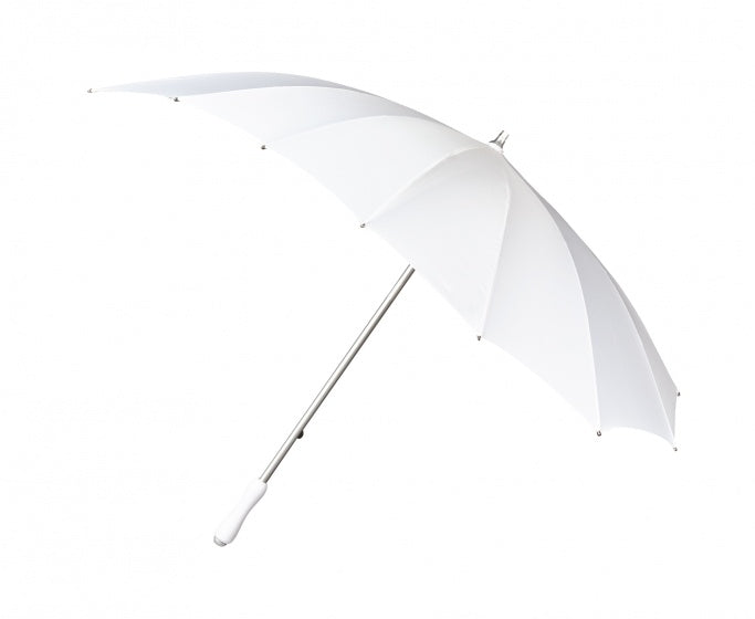 Cœur parapluie de Falcone - Polyester à 110 cm blanc