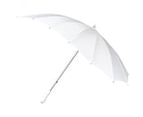 Cœur parapluie de Falcone - Polyester à 110 cm blanc