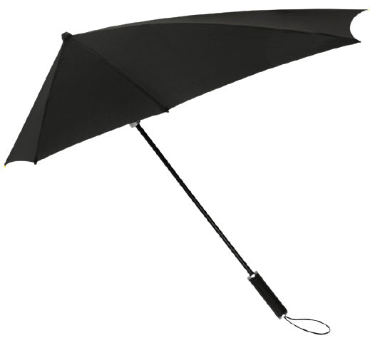 Impliva stormaxi aerodynamisk stormparaplu Ø 92 cm sort