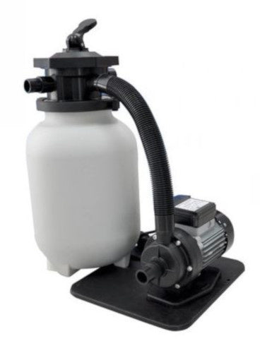 Set di filtri per piscina interlinea 6 m³ ore bianche da 450w 8 pezzi