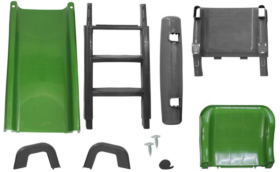 Jamara Fendt Slide Boys 145 x 59 x 79 cm zelená šedá