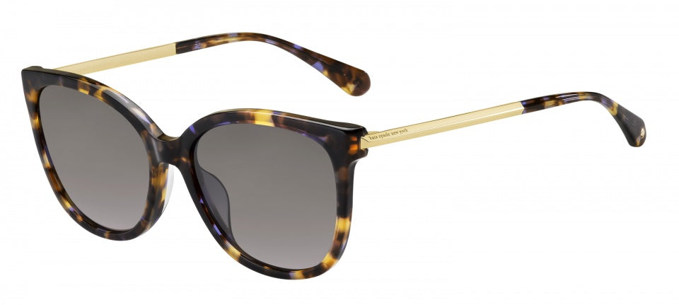 Sluneční brýle Kate Spade Britton Ladies Polarizované havany modré zlato