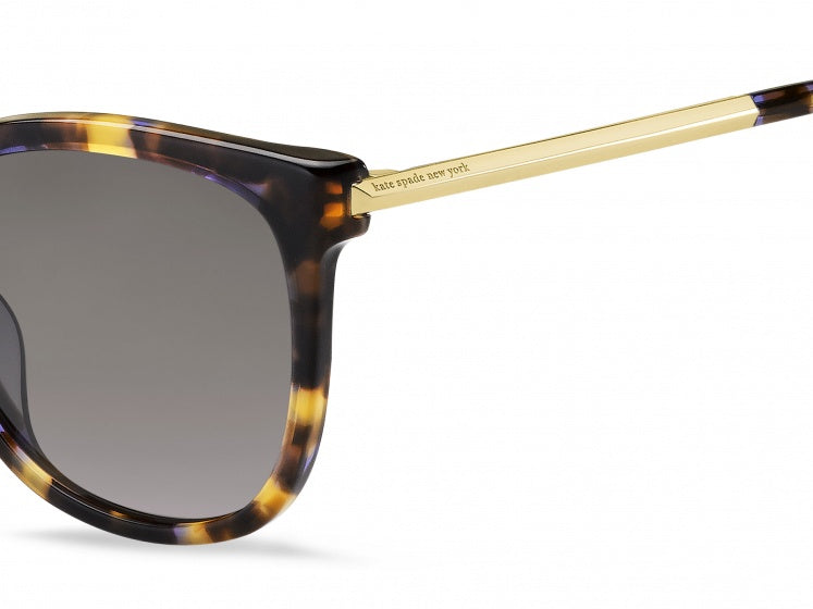 Sluneční brýle Kate Spade Britton Ladies Polarizované havany modré zlato