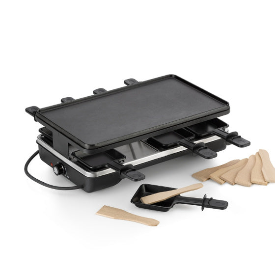 Kela Ginevra Gourmet Raclette 8 People Black