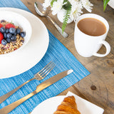 KUCHYNCRAFT PLACEMAT 30 x 45 cm PVC Polyester Blue Purple