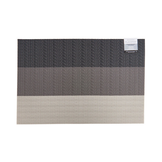KUCHYNCLET PLACEMAT 30 x 45 cm PVC Polyester White Grey