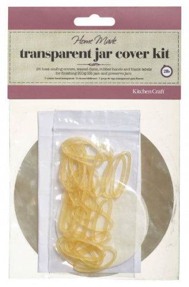 KitchenCcraft Vershoudset Jam 900 ml Wax Transparent 3-piece