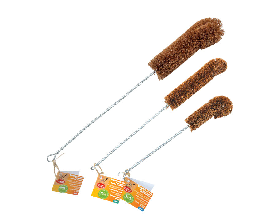 La Droguerie Ecologique Flasker børste kokosnød 20cm