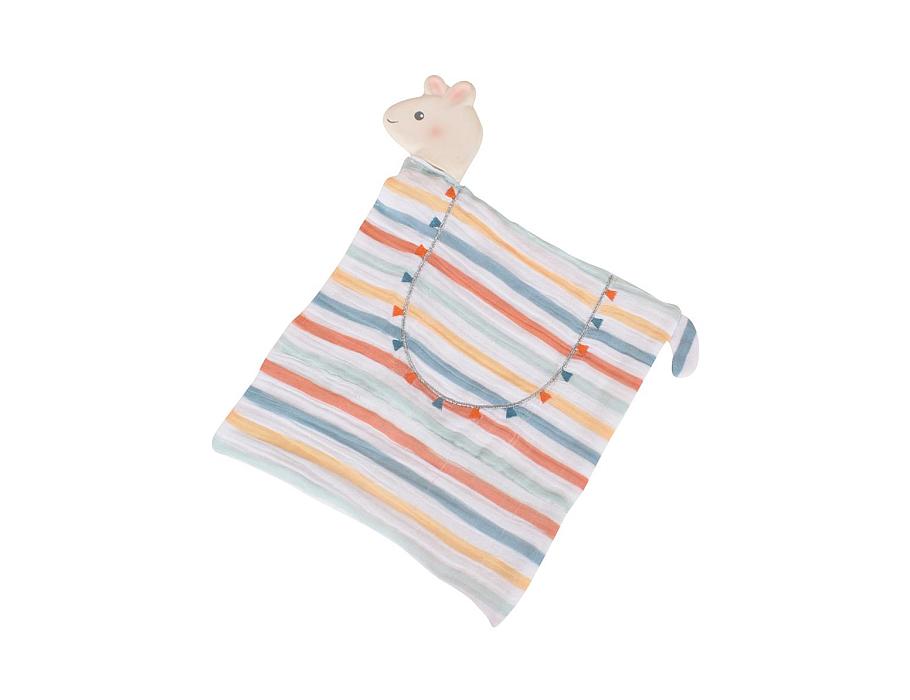Tikiri Lama Cuddly klud med naturgummihoved