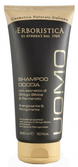 L'erboristica Shampoo 2-in1 Uomo 200 ml vegan transparant