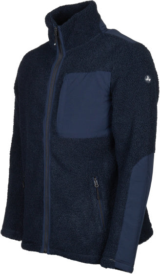 Lebenslinie Artic Sherpa Fleece Jack Männer Blau Größe XL