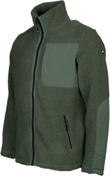 Life Line Artic Sherpa Fleece Jack Men Green Size M