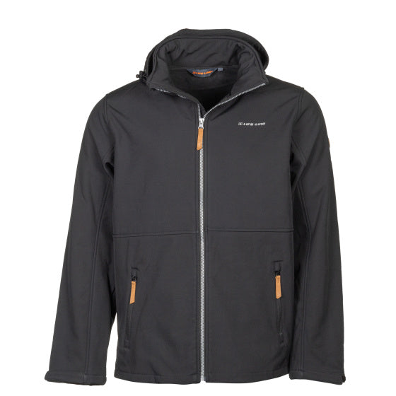 Life Line Kasper Softshell Jacket Men Black Size M