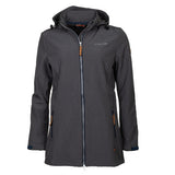 Life Line Kya Softshell Parka Ladies Dark Gray Size 4XL