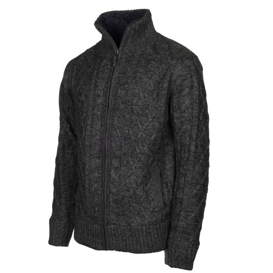 Life line Morgan 2 Morgan knit full zip men's green size XL